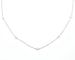 Collier Collier en or blanc et diamants 0,33 ct 58 Facettes 12942