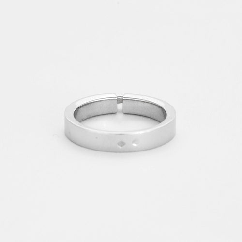 Bague 54 CHAUMET - Liens Evidence - Bague or blanc 58 Facettes 58FC21