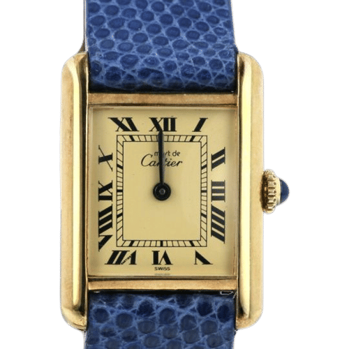 Montre Cartier Montre Tank Vermeil 58 Facettes MT44882