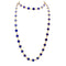 Collier Sautoir or jaune et lapis-lazuli. 58 Facettes 35078