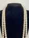 Collier Collier deux rangs 162 Perles de culture blanches 60,5 Cm 58 Facettes