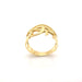 Ring 60 Yellow gold ring 58 Facettes