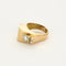 Bague 60 Bague Tank en or jaune et diamants 58 Facettes BIA1111