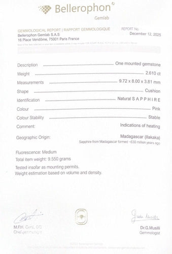 Pendentif Pendentif Belle Époque en or jaune 18k et platine, diamants, perles, saphir rose 58 Facettes