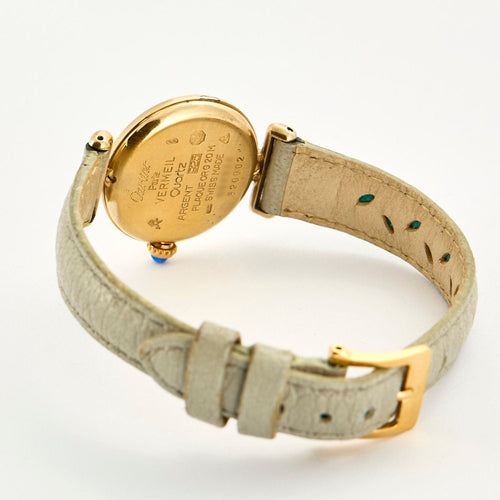 Montre CARTIER - Montre Modèle Must Colisée en vermeil 58 Facettes