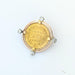 Brooch Yellow gold brooch Pope medal diamonds 58 Facettes 29049