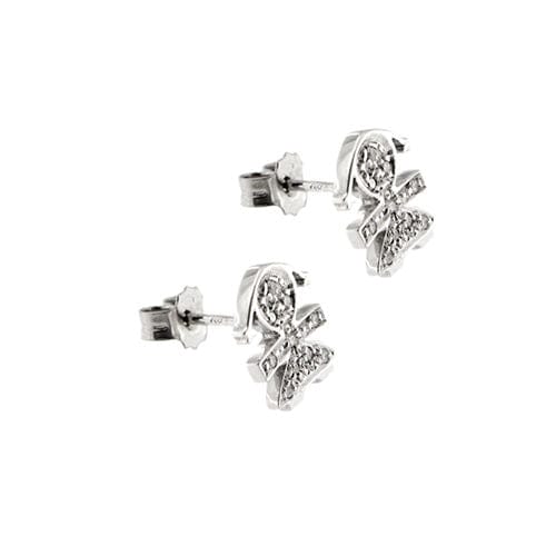 Boucles d'oreilles Boucles d'oreilles bébé fille avec diamants 58 Facettes 34696