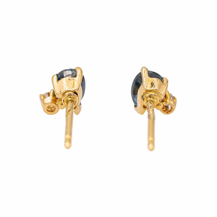 Boucles d'oreilles Boucles d'oreilles Or jaune Saphir 58 Facettes 3241054CN