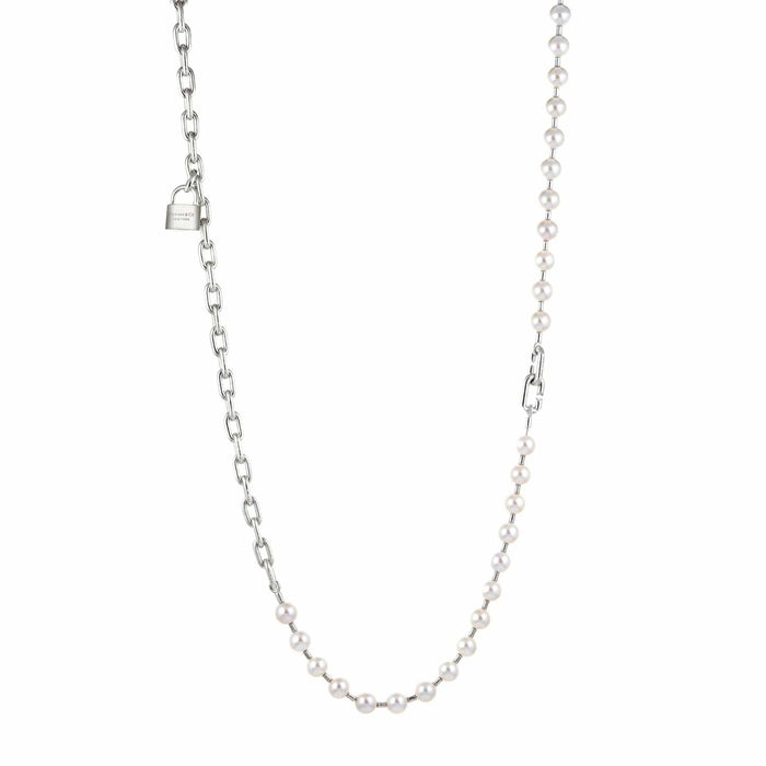 Collier Tiffany & Co - Collier de verrouillage de perle dure 58 Facettes G13686