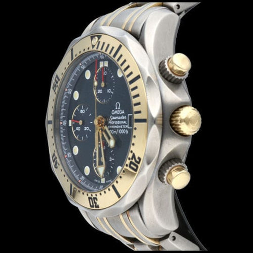 Omega Montre Seamaster 300M Chronograph Titanium  / Or Jaune 18K