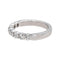 Bague 47 Bague Demi alliance Platine Diamant 58 Facettes 4913272CN
