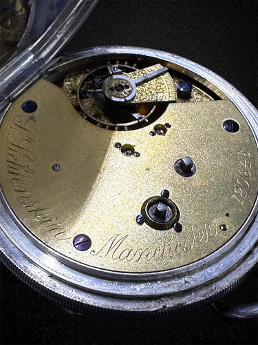 Montre Montre chronographe à secondes centrales Chester 1894 – Mouvement Lichtenstein, Manchester 58 Facettes