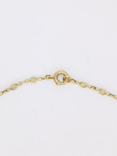 Collier Collier draperie Art Nouveau or jaune filigrane 58 Facettes 1102.7