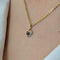 Pendentif Pendentif Coeur en or jaune et saphir 58 Facettes 32934