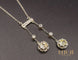 Collier Collier Négligé Or Jaune Platine Diamants 1920 58 Facettes A9063