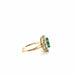 Bague 57 Bague Marguerite Emeraude et diamants 58 Facettes 1.0000330/1