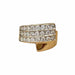 Bague 51 Rochas Paris - Bague or jaune diamants 58 Facettes 252