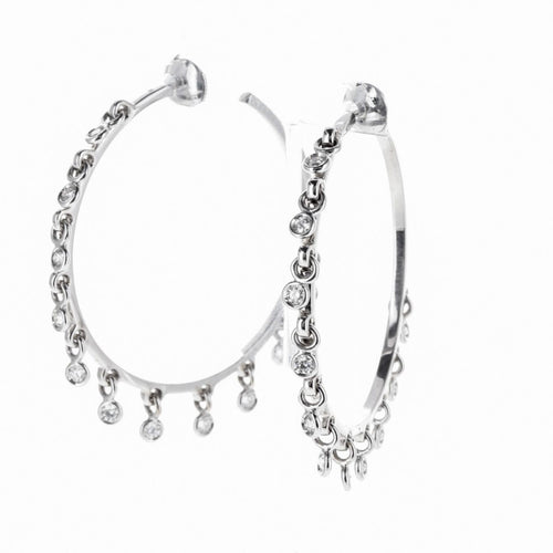 Boucles d'oreilles Boucles d'Oreilles Créoles Dior Coquine 58 Facettes 2.18226