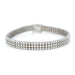 Bracelet Bracelet tennis à 3 rangs de diamants 58 Facettes 37FB18ED72D7485AA987B388195C049E