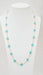 Collier VAN CLEEF & ARPELS - Sautoir Vintage Alhambra or jaune et turquoise 58 Facettes 32698