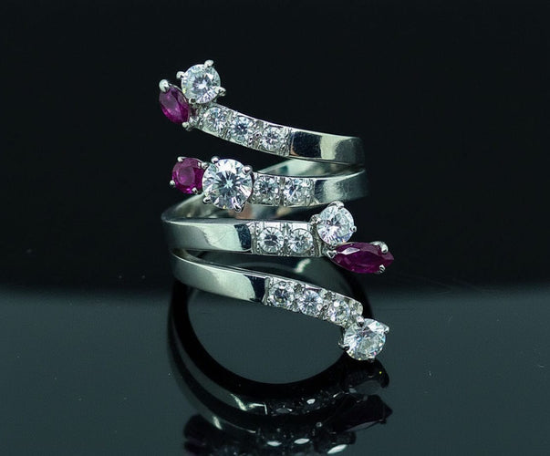 Bague Anello a Serpente Stilizzato 58 Facettes