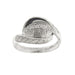 Bague 53 Bague bandeau avec diamants 58 Facettes 33708