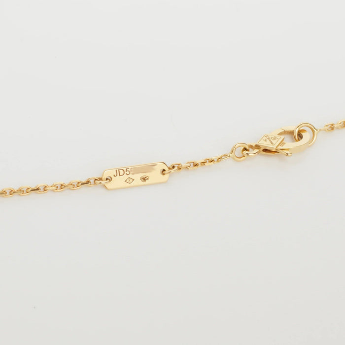 Collier Van Cleef & Arpels - Collier Vintage Alhambra nacre blanche en or jaune 58 Facettes vca-nck-yg-alh-mop-new