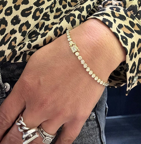 Bracelet Bracelet Rivière de Diamants 58 Facettes Ref : 1.0000114/