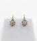 Boucles d'oreilles Dormeuses antique or rose 18k diamants tailles ancienne 0.30 carat (circa 1890) 58 Facettes A06163