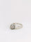 Bague 51 Bague vintage en or blanc, perle de Tahiti et diamants 58 Facettes J137