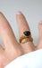 Bague 49 BOUCHERON - Bague Serpent Bohème or jaune et Oeil de Tigre 58 Facettes