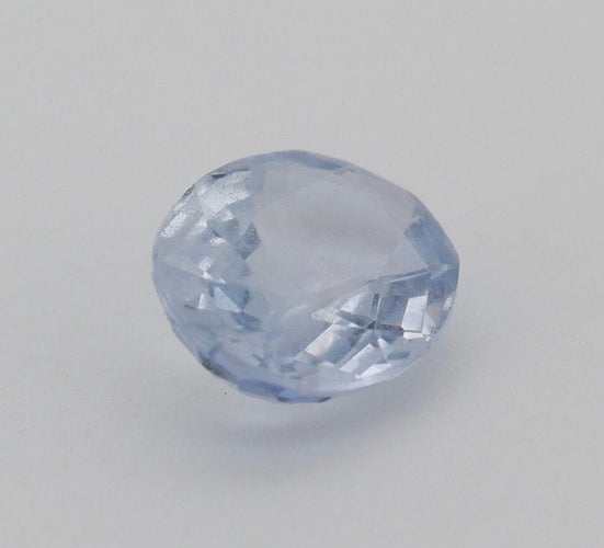 Gemstone Saphir bleu 1.01cts chauffé certificat PRECIEUX 58 Facettes 456