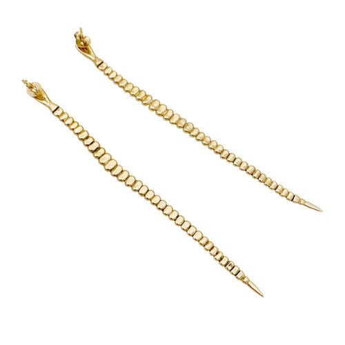 Boucles d'oreilles Boucles d'oreilles TIFFANY & CO x Elsa Peretti, « Snake » », or jaune. 58 Facettes 35090