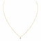 Collier Collier Solitaire Or jaune Diamant 58 Facettes 3884546CN