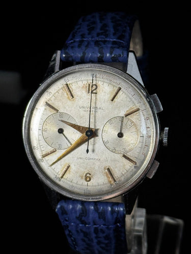 Montre UNIVERSAL GENÈVE - Montre Uni Compax – Mécanique – Jumbo (37 mm) – Vintage 58 Facettes