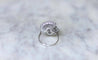 Bague Bague Jupe or blanc diamants baguettes 58 Facettes