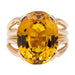 Ring 54 Ring Pink gold Citrine 58 Facettes 2662124CN