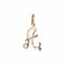 Pendentif Pendentif lettre A diamant 58 Facettes CVP167