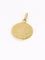 Pendentif Médaille ancienne Vierge de profil or jaune 58 Facettes 1182.2