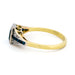 Bague 55.5 Bague déco en or jaune 14 carats avec diamants et saphirs 58 Facettes 339C54528DA141F5B204B71A708A4E2E