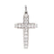 Pendentif Pendentif Croix Art Déco Diamants 58 Facettes