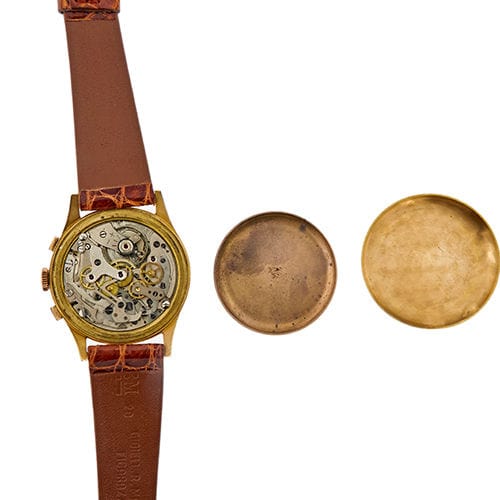 Montre Montre chronographe en or rose 58 Facettes 36314