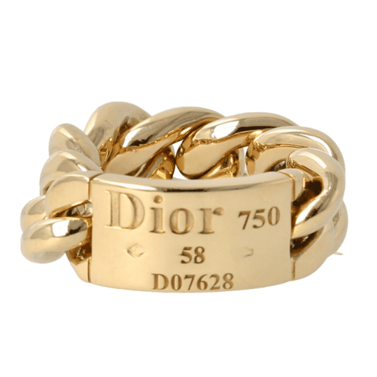 Dior Bague Dior Maillon Chaine