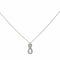 Collier Collier Or blanc Diamant 58 Facettes 3227877CN