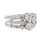 Bague 53 Bague Or blanc Diamant 58 Facettes 3083842CN