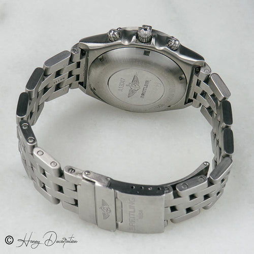 Montre Breitling - Chronomat Automatik Herrenuhr Stahl 58 Facettes 2539