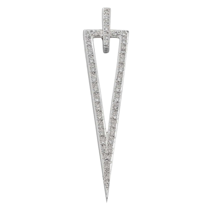 Pendentif Pendentif Or blanc Diamant 58 Facettes 3389113CN