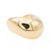 Bague 54 Fred Bague Jonc Mouvementée Or jaune 58 Facettes 3135881CN