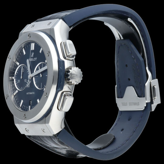 Hublot Montre Classic Fusion Chronograph Titanium Blue 45