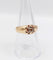 Bague 55 Bague jonc antique or rose 14k diamant taille ancienne 0,30 carats (circa 1906) 58 Facettes A06289